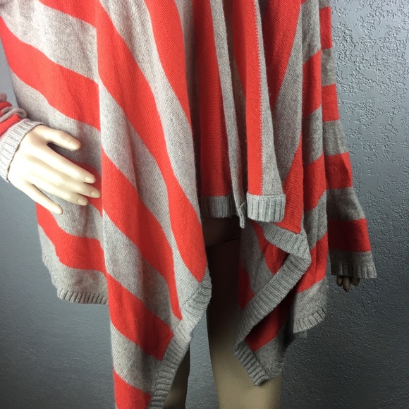 Magaschoni cashmere feather orange & tan sweater - Picture 4 of 8